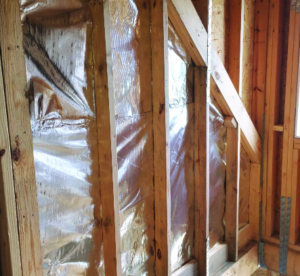 reflective insulation orientation