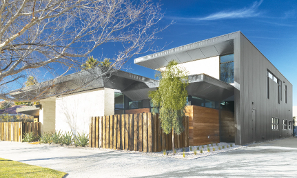 residential home with reflective insulation