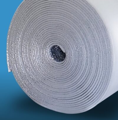 Reflective insulation material thickness